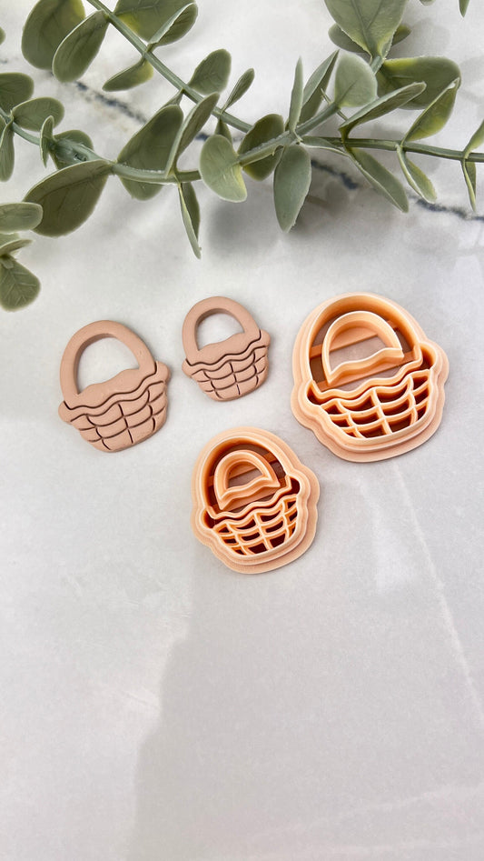 Basket Polymer Clay Cutter | Clay Cutters For Polymer Clay | Polymer Clay Cutters | Polymer Clay Tools | Cutter Polymer Clay