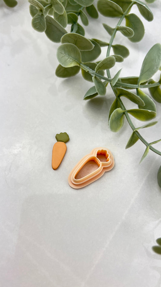 Carrot Polymer Clay Cutter | Clay Cutters For Polymer Clay | Polymer Clay Cutters | Polymer Clay Tools | Cutter Polymer Clay |Earring Cutter