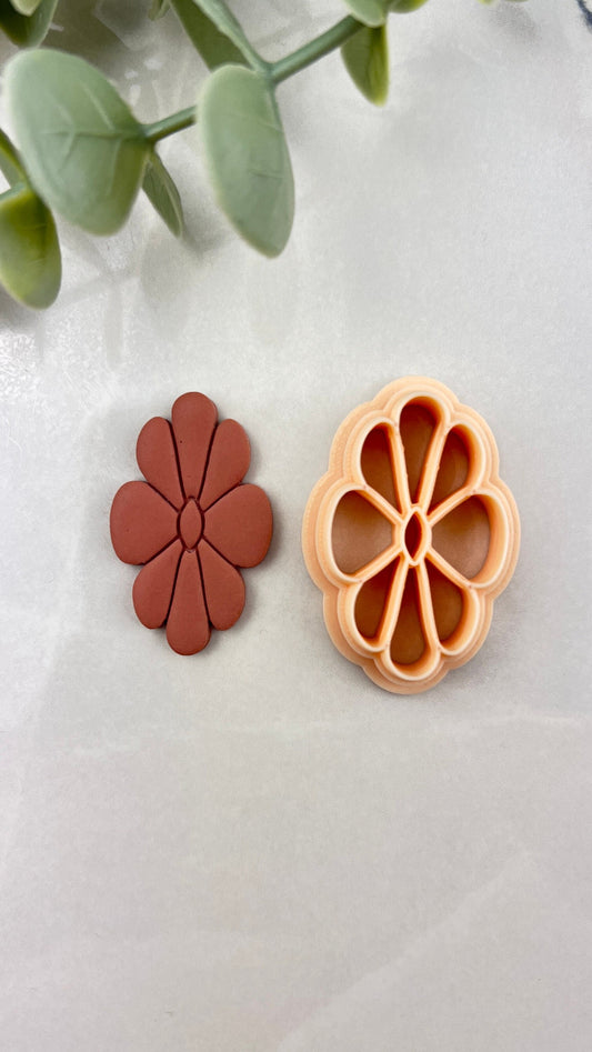 Thin Flower Polymer Clay Cutter