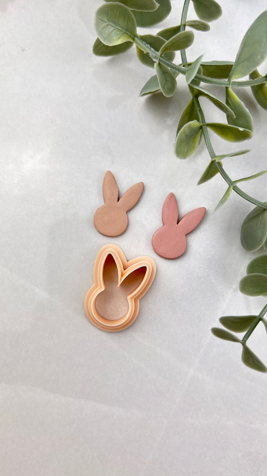 Simple Bunny Head Easter Polymer Clay Cutter | Clay Cutter For Polymer Clay | Polymer Clay Cutter | Polymer Clay Tools | Cutter Polymer Clay