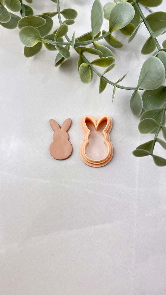 Bunny Outline Easter Polymer Clay Cutter | Clay Cutters For Polymer Clay | Polymer Clay Cutters | Polymer Clay Tools | Cutter Polymer Clay