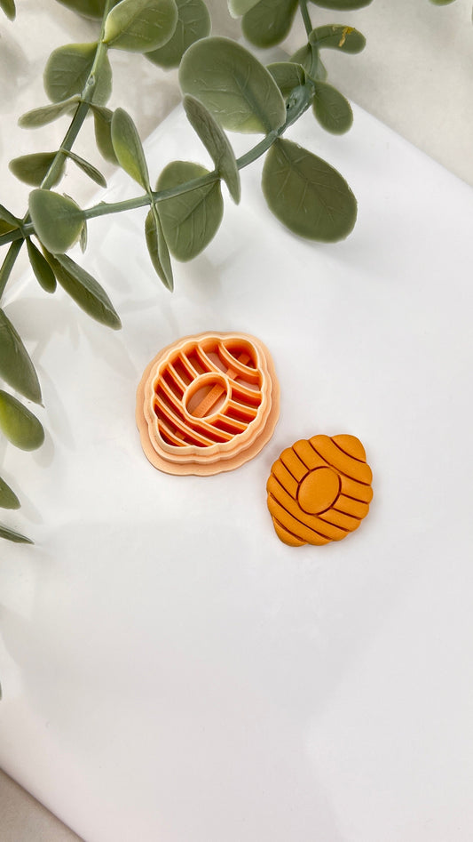 Embossed Bee Hive Spring Polymer Clay Cutter | Boho Clay Cutter | Clay Earring Cutter | Polymer Clay Cutters | Spring Clay Cutter