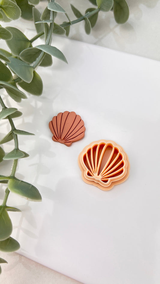 Seashell Polymer Clay Cutter | Summer Clay Cutters | Polymer Clay Tools | Clay Earring Cutter | Boho Clay Cutter | Clay Cutter Set