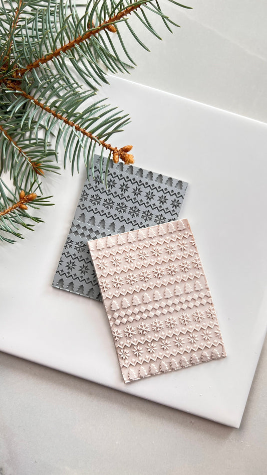 Texture Mat Christmas Pattern | Winter Christmas Collection